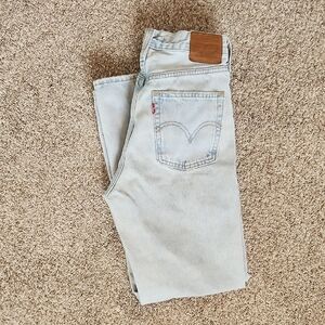 Levi's Ribcage Straight Ankle Jeans, Size 28
